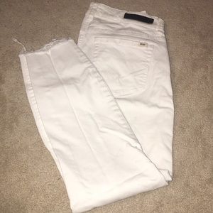 Vans White Ripped Jeans